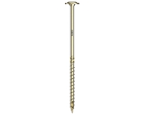 Шуруп Paneltwistec с тарельчатой головкой; желтая оцинковка; TX40 EuroTec 8,0x120 мм (50шт.)