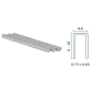 71/10 NK 22Ga 7110 Steples Galvanized 71/10 NK 22Ga 7110 Steples Galvanized